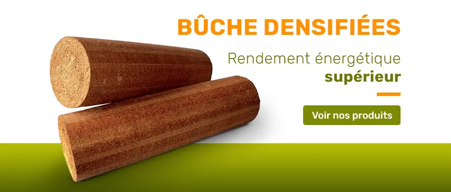 Slide : Bûche densifiée